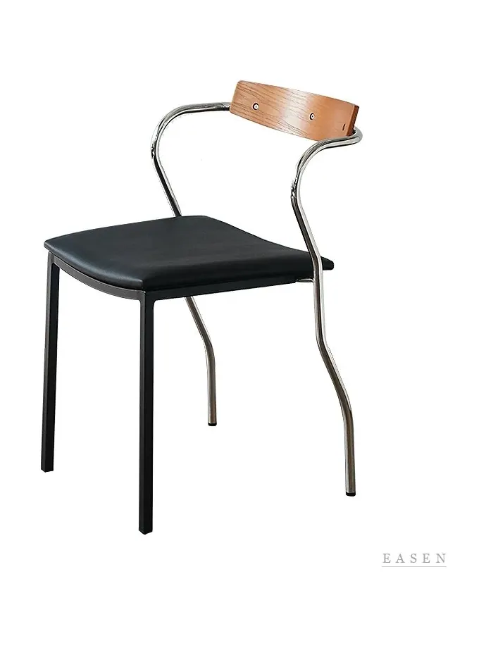 S-Tube Short-Back Chair — Café Chair