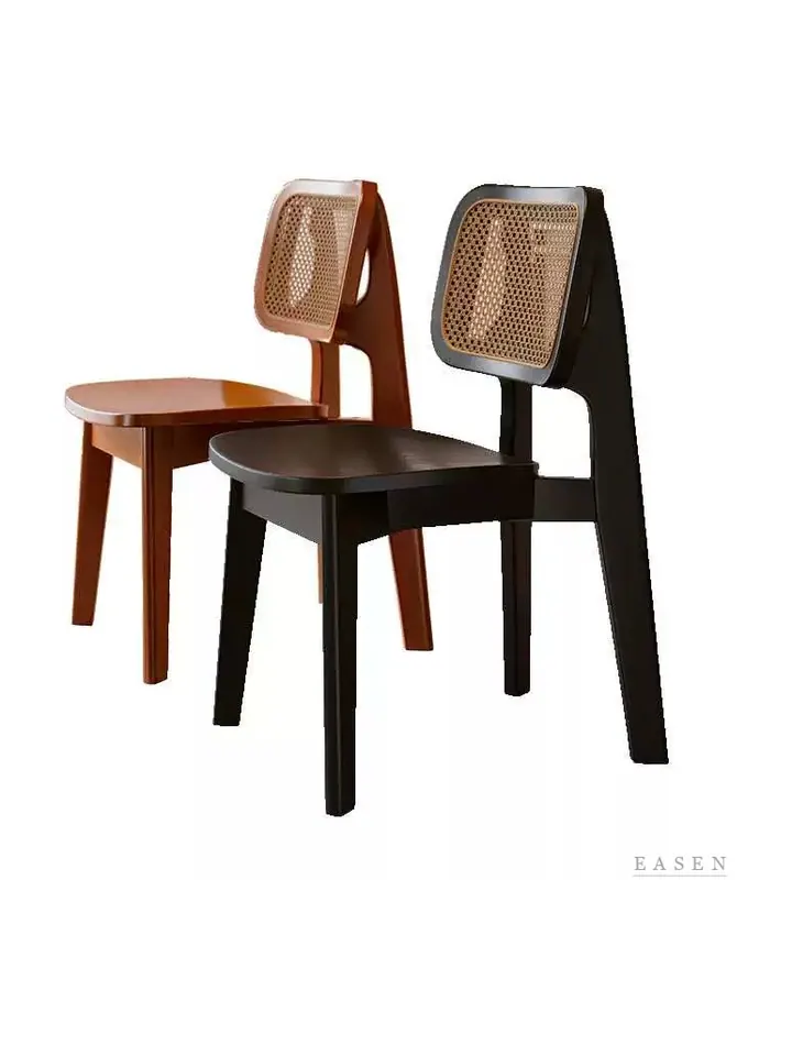 Open-Window Cane Chair — Café Chair