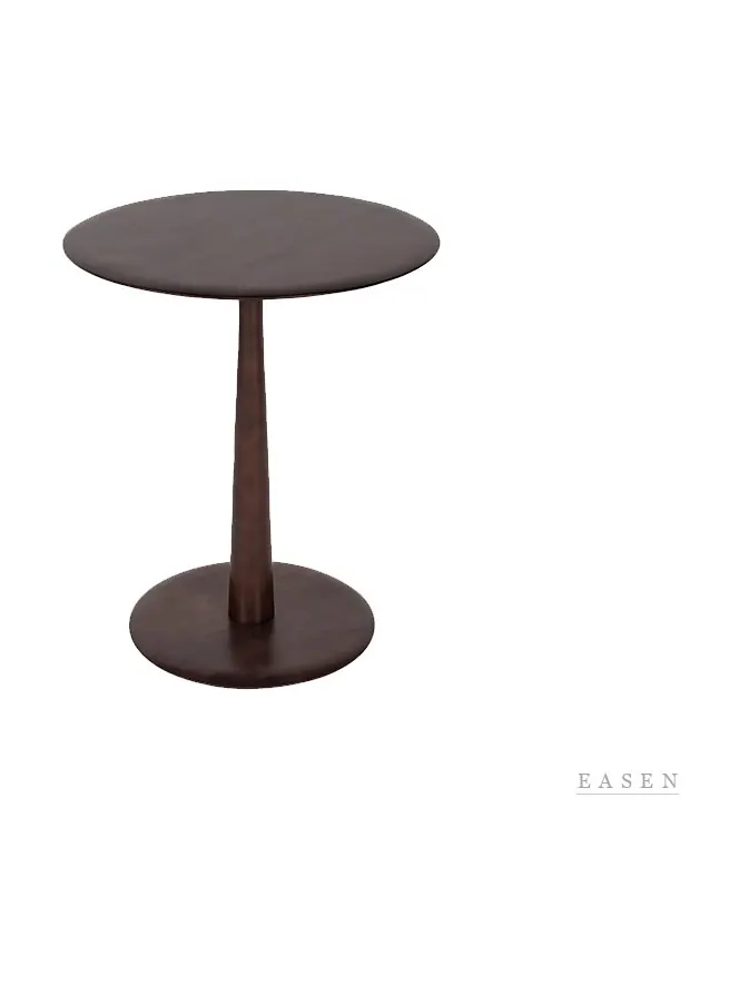 Slim-Pedestal Round Cafe Table — Café Table