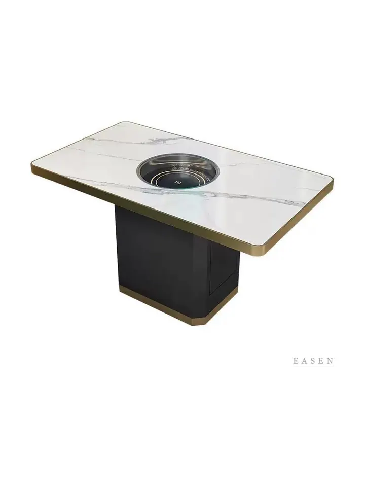 Black Box-Base Hotpot Table — Restaurant Table
