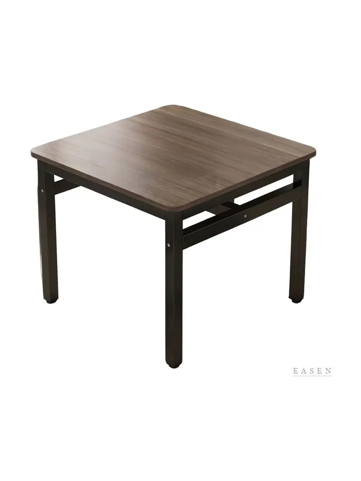 Cross-Stretcher Square Dining Table — Restaurant Table