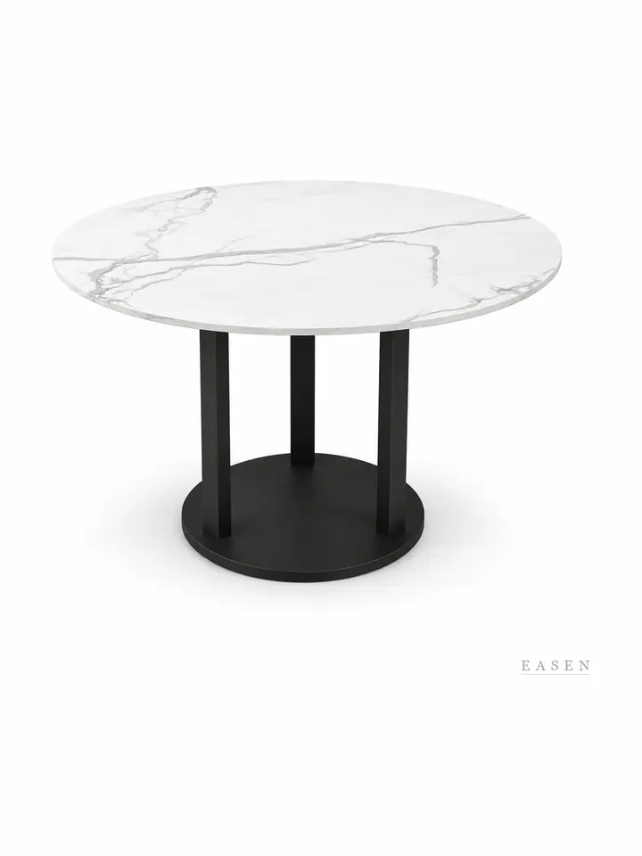 Triple-Column Round Cafe Table — Café Table