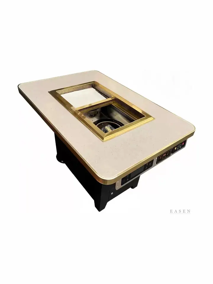 Dual-Zone Grill Table — 4