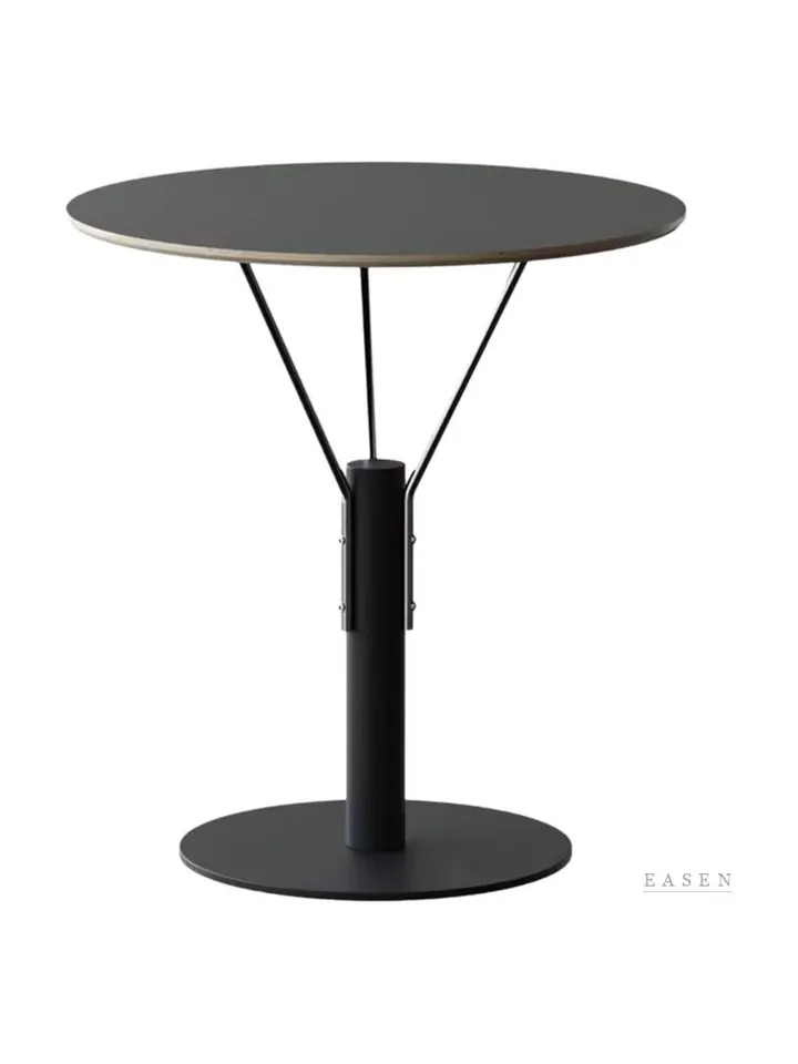Angled-Rod Round Cafe Table — Café Table