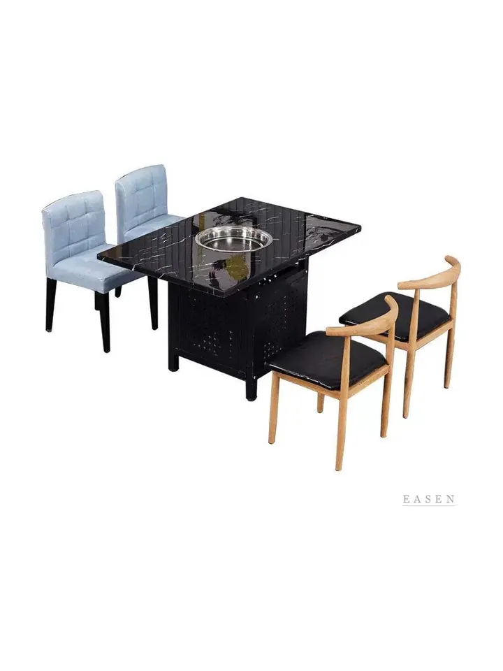 Perforated-Base Hotpot Set — Restaurant Table