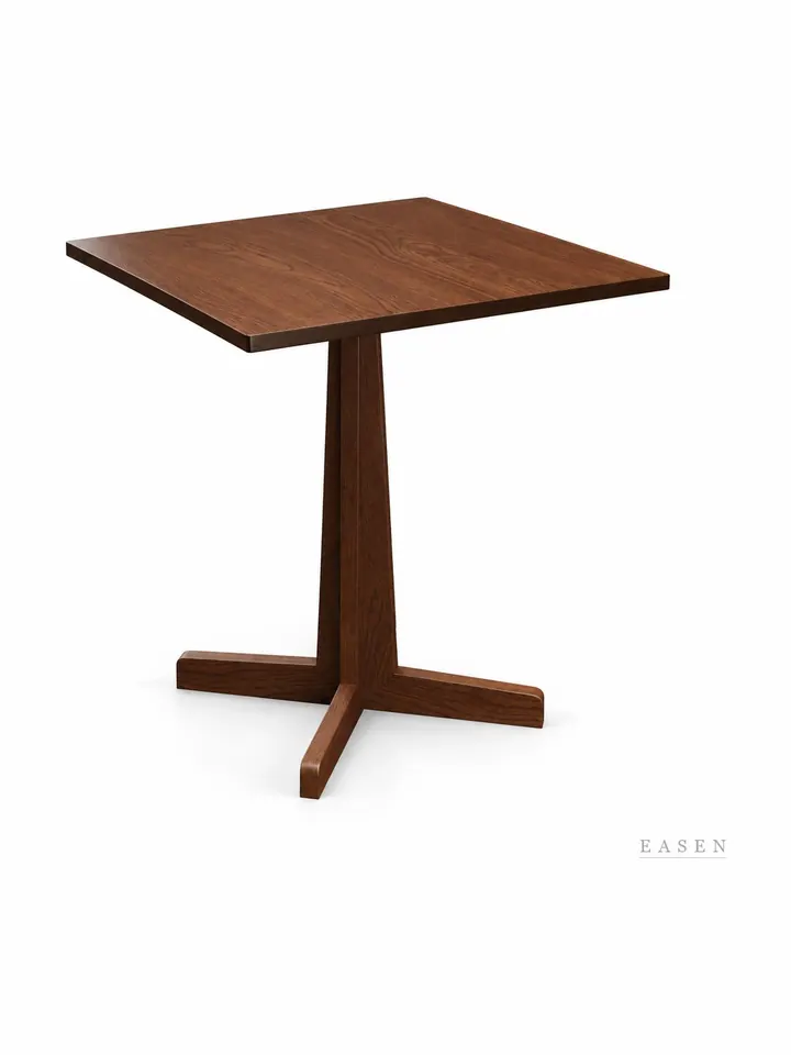 Tapered-Column Square Table — Café Table