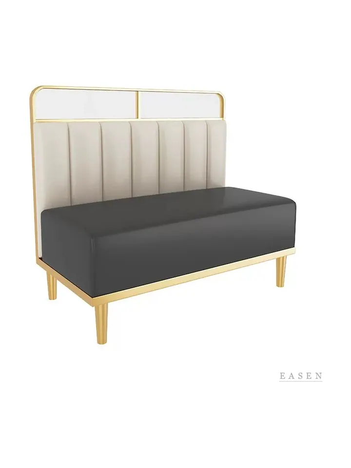 Gold-Leg Blue Channel Booth — 3
