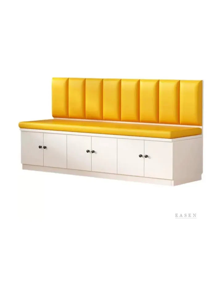 Cabinet-Door Channel-Back Booth — 3