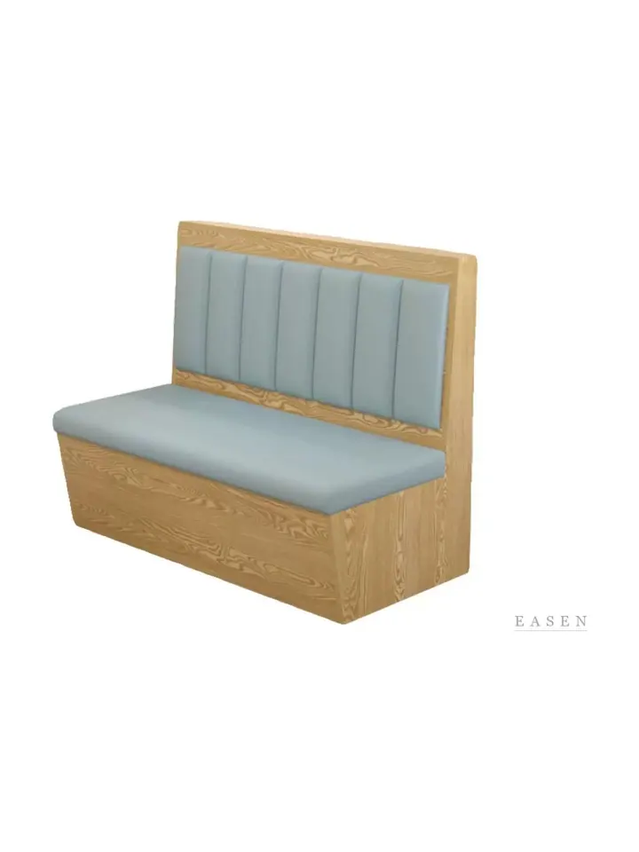 Wood-Box Channel-Back Booth — 3