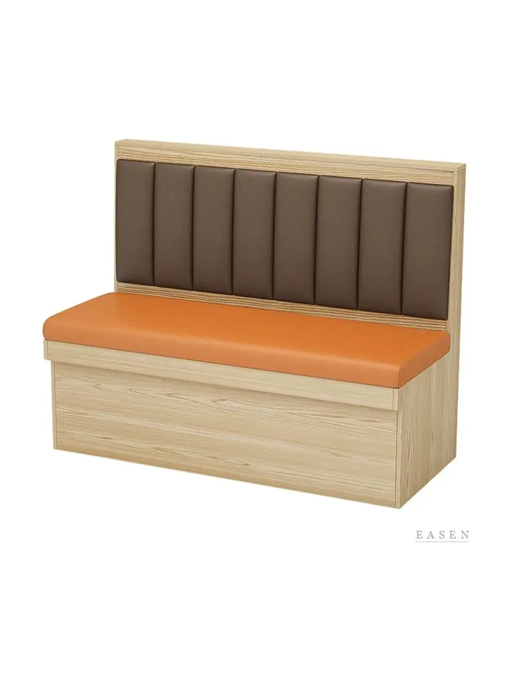 Wood-Box Channel-Back Booth — 4