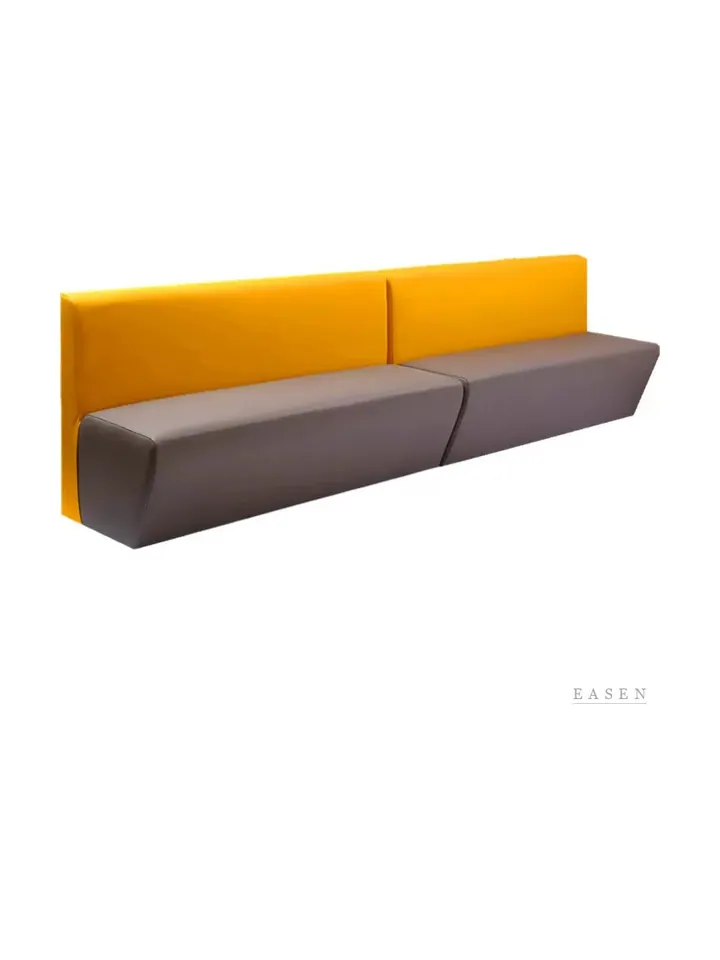 Floating-Back Two-Segment Booth — Restaurant Booth seating