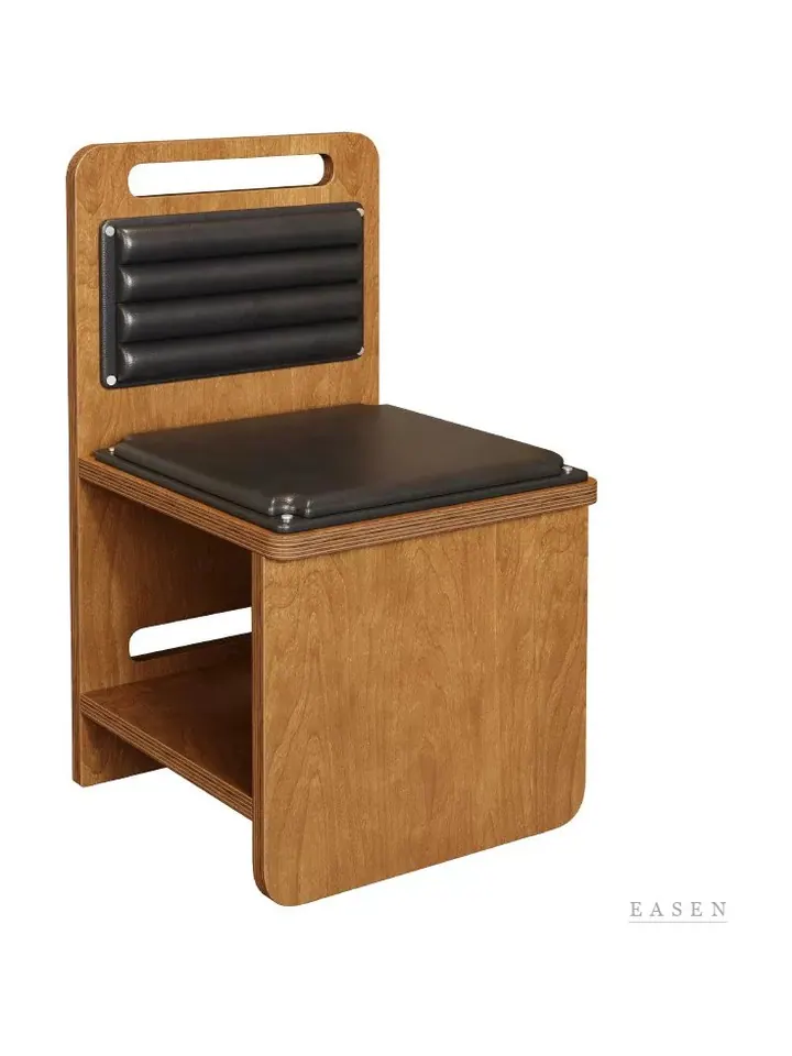 Single-Seat Padded Booth Chair — Restaurant Chair