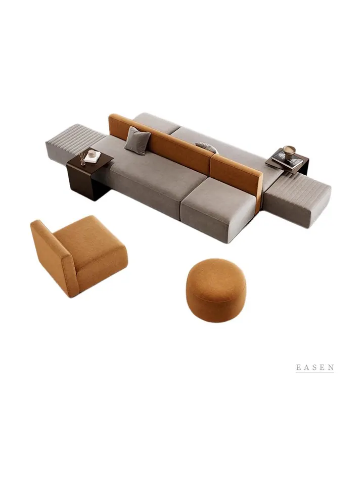Modular Island Lounge Sofa — Restaurant Booth seating
