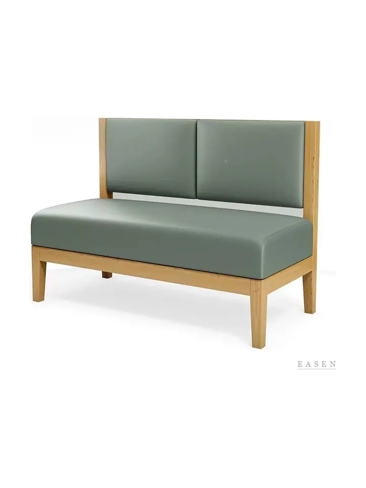 Flat-Back Wood-Frame Booth — Restaurant Booth seating