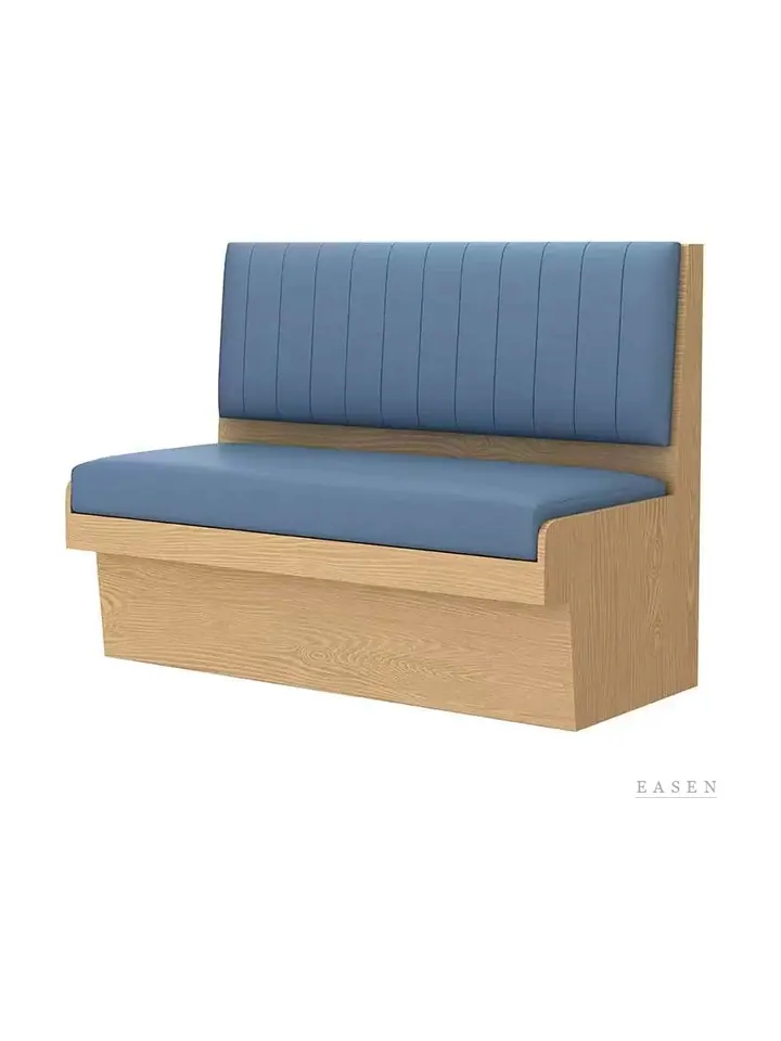 Inset-Seat Channel Box Booth — Restaurant Booth seating