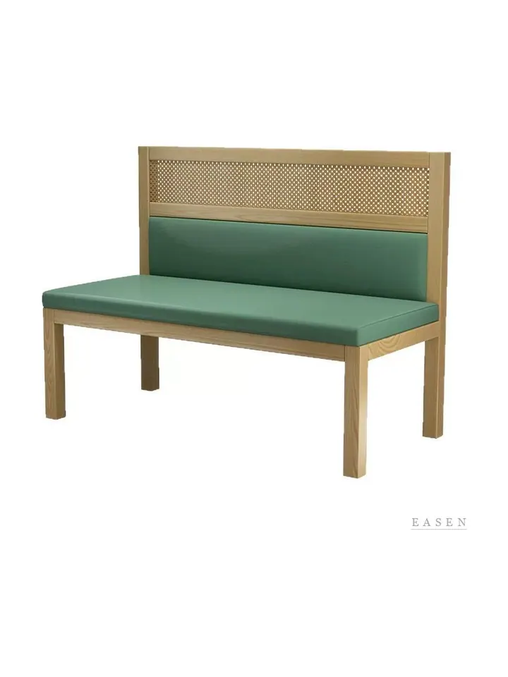 Full-Length Cane-Top Booth — Restaurant Booth seating