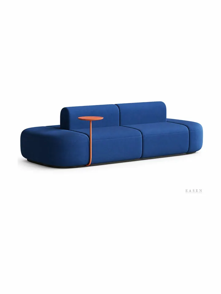 Blue Modular Sofa Set — Restaurant Booth seating