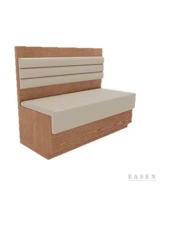 Three-Band Rolled-Back Booth — Restaurant Booth seating