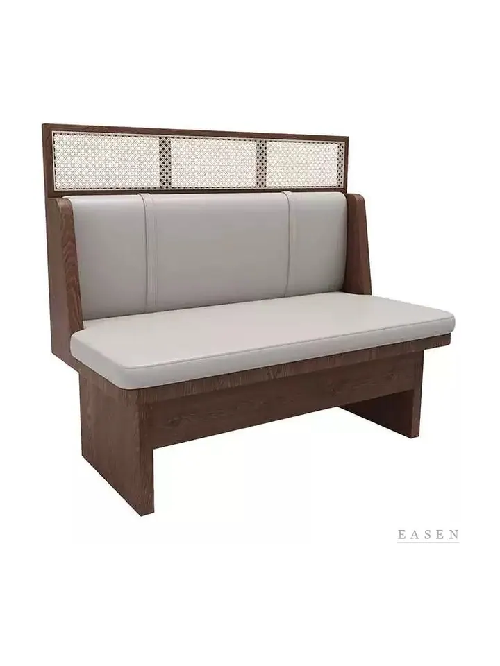 Three-Panel Cane-Top Booth — 4