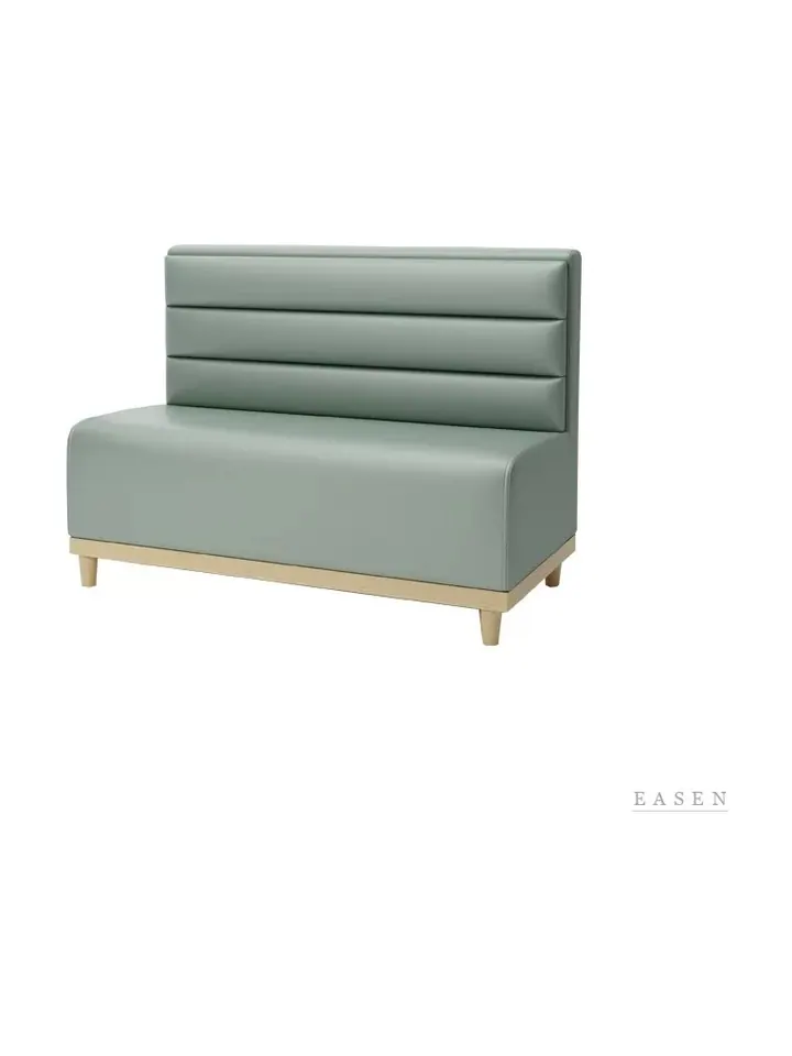 Three-Band Sage Booth — Restaurant Booth seating