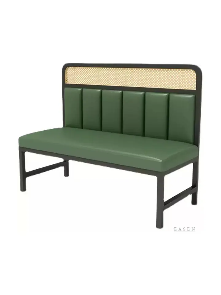 Cane-Rail Green Channel Booth — Restaurant Booth seating