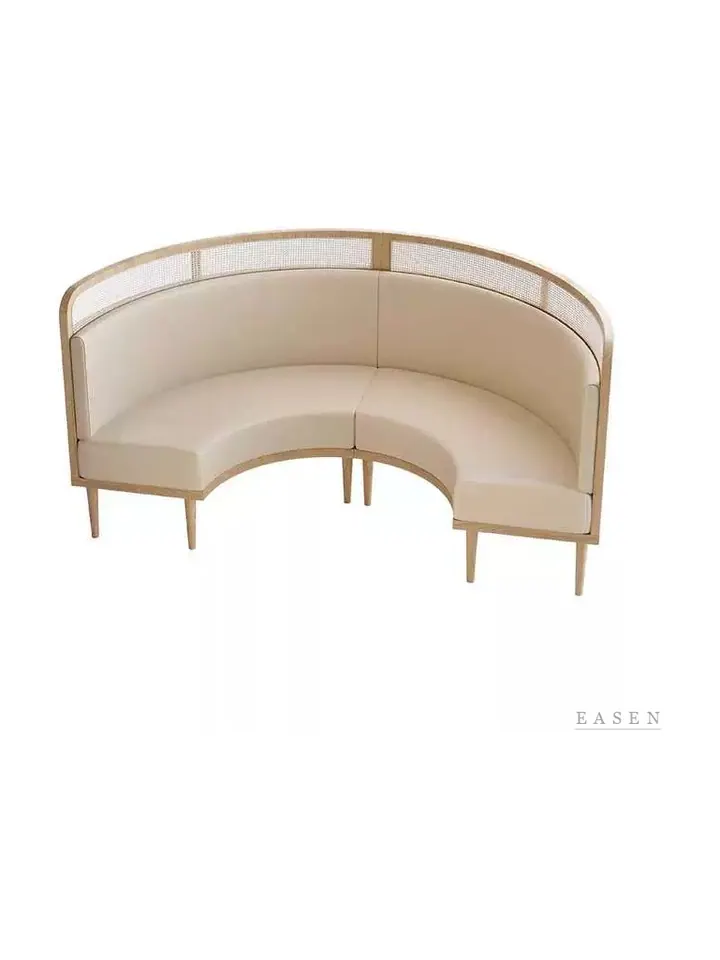 Triple-Cane Semicircular Booth — Restaurant Booth seating