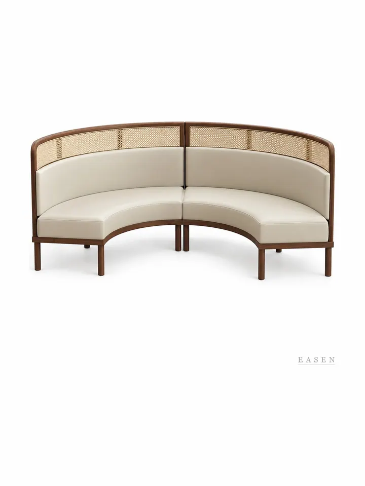 Triple-Cane Semicircular Booth — 3