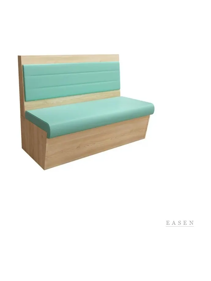 Mint Horizontal-Channel Booth — Restaurant Booth seating