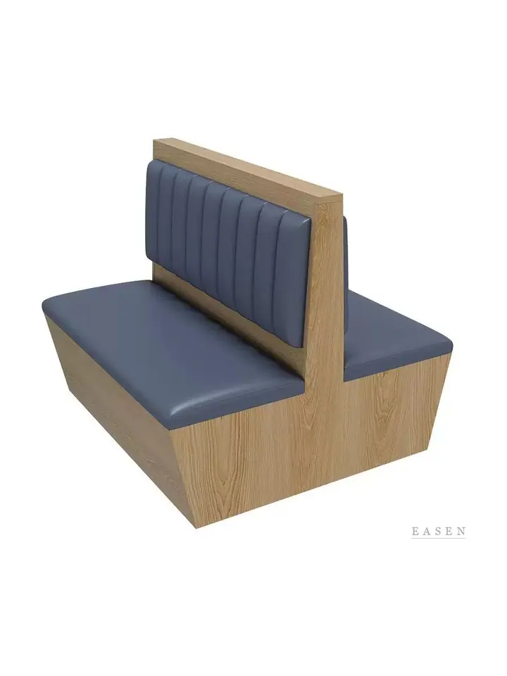 Blue-Channel Oak Island Booth — Restaurant Booth seating