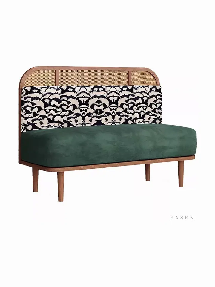 Cane-Arch Patterned-Back Booth — Restaurant Booth seating