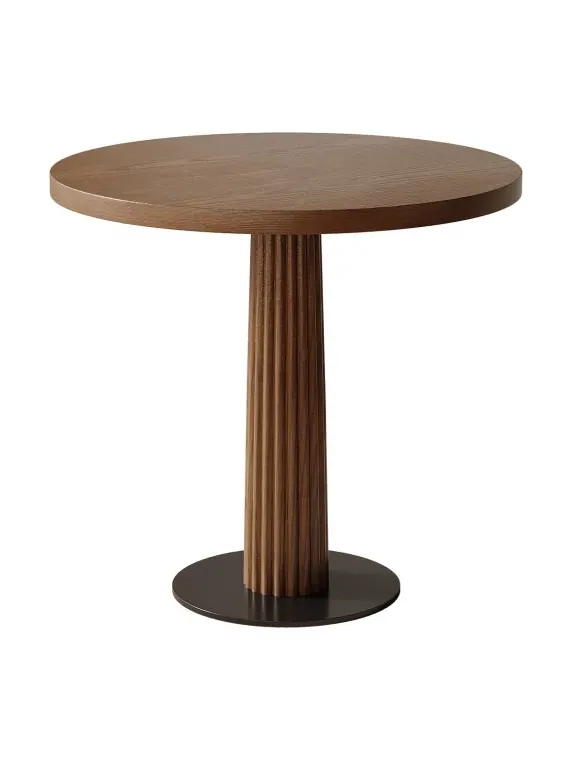 Roman Column Round Table — Restaurant Table